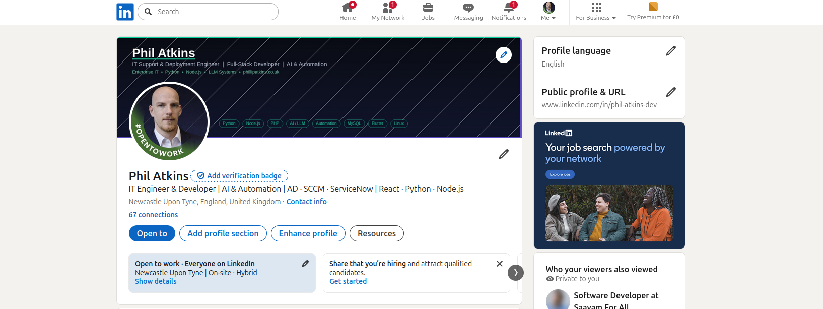 Linkedin Automation